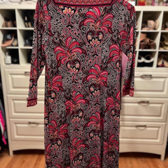 Talbots, Size Petite P, printed dress - Picture 3 of 4